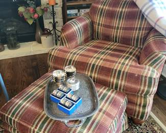 Chair & ottoman