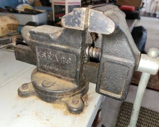 Sears vintage vise