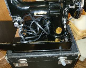 Vintage Singer sewing machine