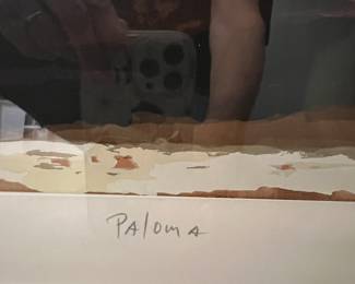 Serigraph "Paloma" by DeGrazia Dove