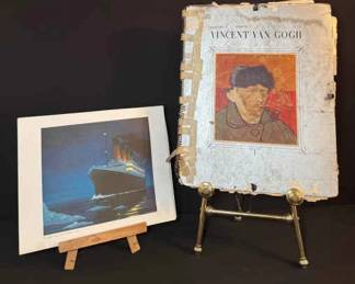 Vintage Vincent van Gogh Portfolio Historic Nautical Print Assortment