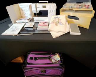 Bernina Virtuosa 153 Sewing Machine Quilters Edition with Extensive Accessories