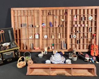 Extensive Collection of Miniatures Something for Everyone