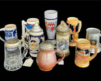 Vintage German Beer Steins Theres A Gerzit Here