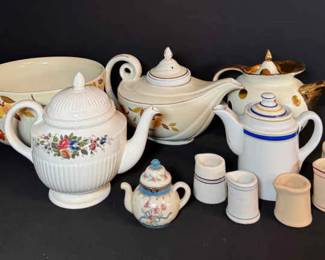Classic Teapots...Halls, Wedgewood, Nayer