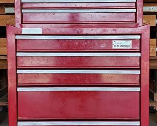 Sears Craftsman 2Piece Rolling Toolbox with Extensive Tool Collection