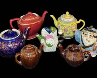 Discover Charming Vintage Teapots, Each with its Own Unique Character 