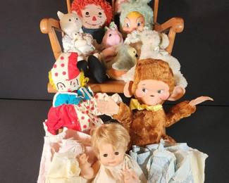 Vintage Doll Collection Mid Century Charm