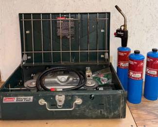 Coleman Dual Fuel Camp Stove Propane Accessories  Ready for Adventure