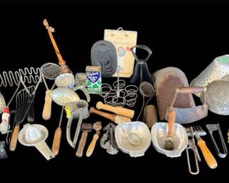 Vintage Kitchen Utensil Collection A Taste of Yesteryear