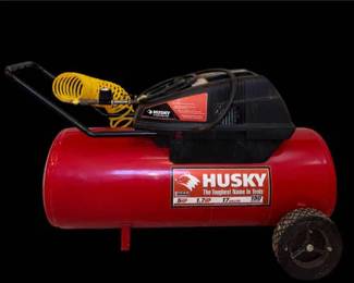 Powerful Performance Husky 5HP Air Compressor  Ready for Your Projects