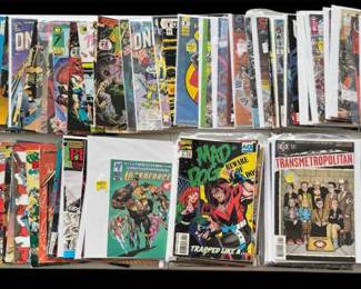 Retro Comics Galore Marvel, Eclipse, Caliber