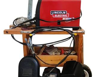 Ready to Weld Lincoln Electric Welder Package with AutoDarkening Helmet  More