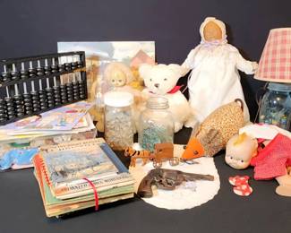 Charming Collection of Vintage Toys Collectibles  Perfect for Enthusiasts  Decorators