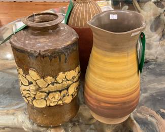 Ceramic handmade vases - $20-$60 + tax