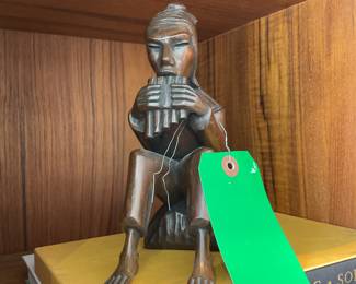 Wood sculpture - $64 + tax