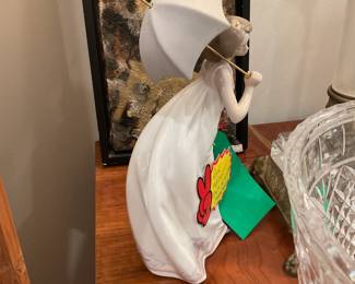 Lladro girl with umbrella $120 + tax