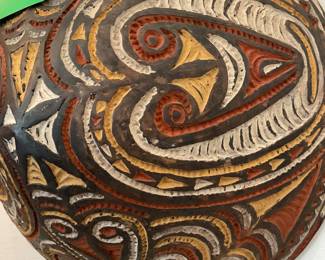 Polynesian hand carved wall art $120 + tax each 