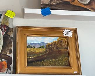 Mary Beth Devine signed painting 17.5” x 20” $280 + tax