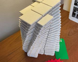 Tessellated tile sculpture - $90 + tax