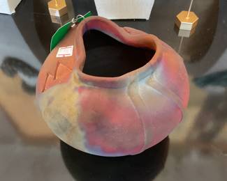 Kerry Gonzalez Raku pottery $400 + tax