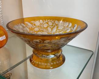 Siegfried Hartel glass bowl $32 + tax