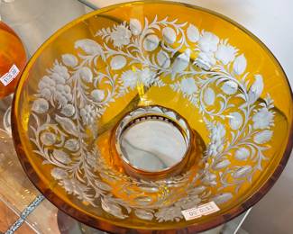 Siegfried Hartel glass bowl $32 + tax