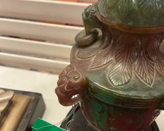 Small hand carved jade sculpture - $160 +tax