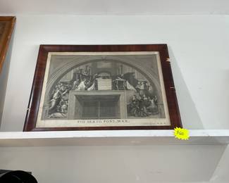 PIO SEXTO PONT MAX print $480 + tax