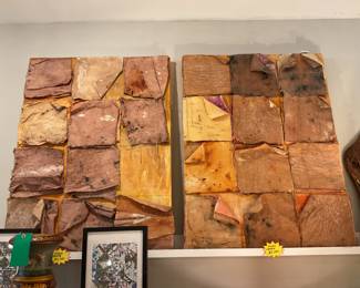 Diane Cooper Mixed Media Art Pieces - 3 feet by 4 feet - $800 + tax each. 