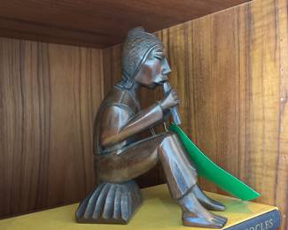 Wood sculpture - $64 + tax