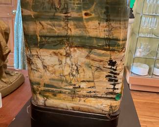 Jasper slab sculpture 17” x 18” x 10” $400 + tax