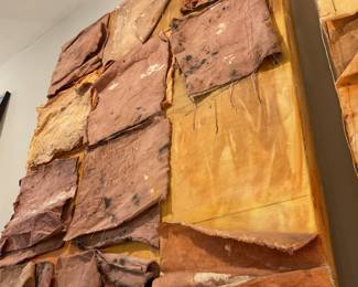 Diane Cooper Mixed Media Art Pieces - 3 feet by 4 feet - $800 + tax each. 