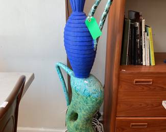 Signed Post Modern Terracotta Sculpture - $300 + tax. 52inches x 18 inches