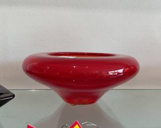 Evolution by Waterford hand blown glass bowl $40 + tax