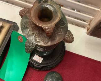 Small hand carved jade sculpture - $160 +tax