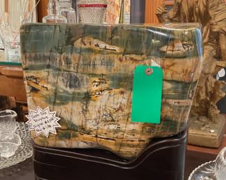 Jasper slab sculpture 17” x 18” x 10” $400 + tax