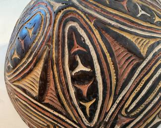 Polynesian hand carved wall art $120 + tax each 