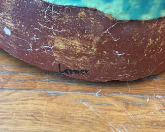 Signed Post Modern Terracotta Sculpture - $300 + tax.