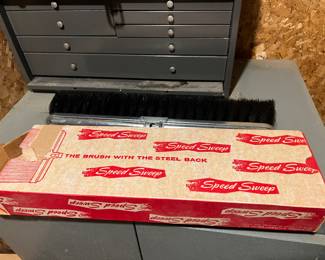 Speed Sweep Steel Push Broom Head