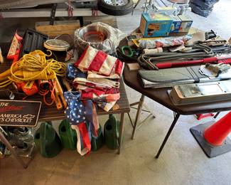 Tools, Hardware, Safety Cones, and Garden Supplies