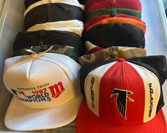 Vintage NFLAnd MLB Ball Caps