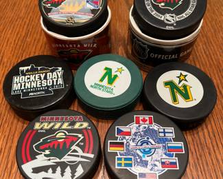 Collectable Hockey Pucks