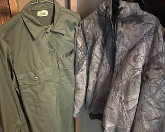 Army Shirt, Camo Jacket
