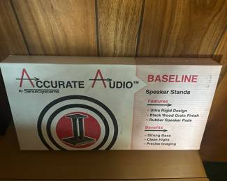 Accurate Audio Speaker Stands new never opened