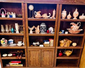 Large Collection of Hand Made Alaska Clay Pottery.