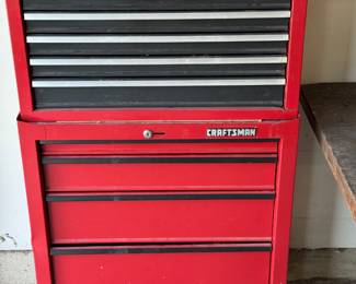 Craftsman Rolling Tool Storage Chest.