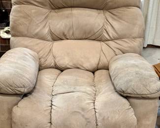 Lane Furniture Upholstered Recliners. (2 Available)