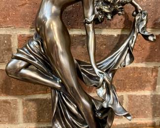 Large Bronze Art Woman