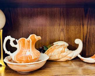 Large Collection of Hand Made Alaska Clay Pottery.